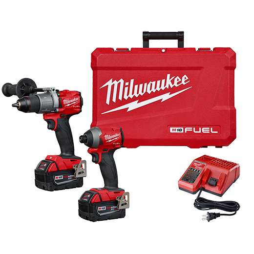 Hex Impact Driver Kit NIB Hammer Drill and 1/4 in Milwaukee 2893-22 M18 1/2 in 
